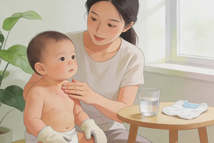 婴幼儿脖子长湿疹能不能治愈(图4)