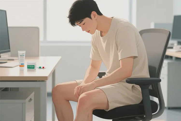 男人大腿经常长湿疹能治愈吗(图1)