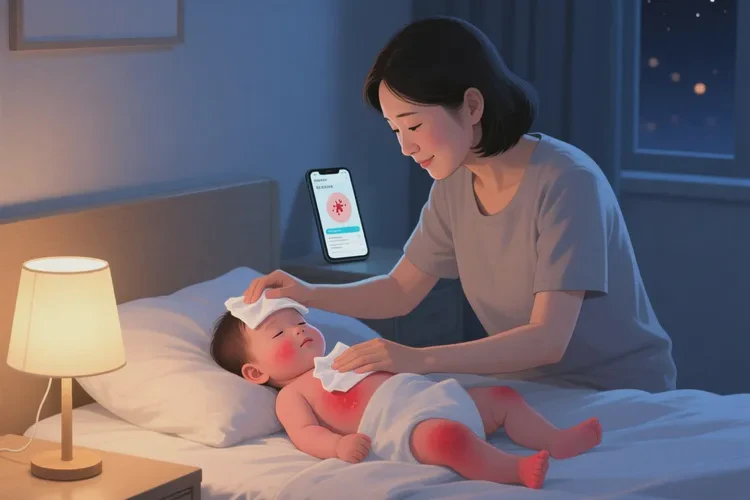 小孩全身起湿疹能不能治愈(图1)