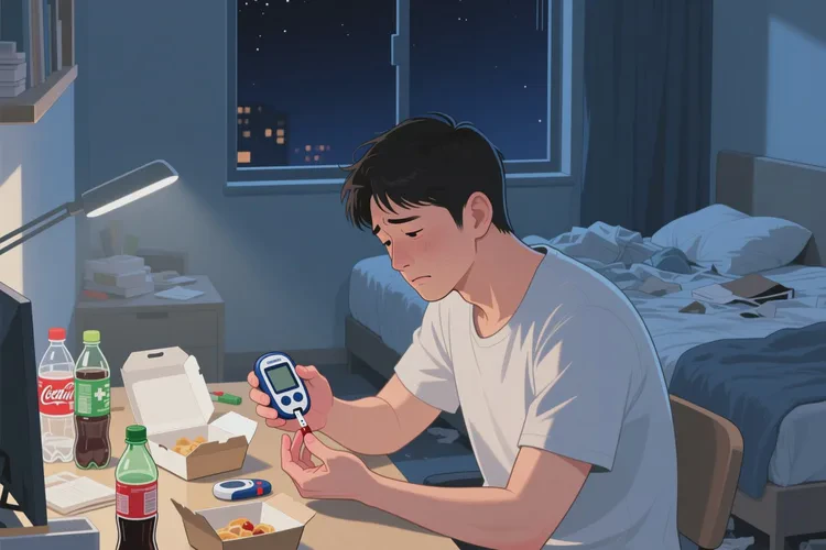 28岁晚上血糖18.6是怎么回事(图1)