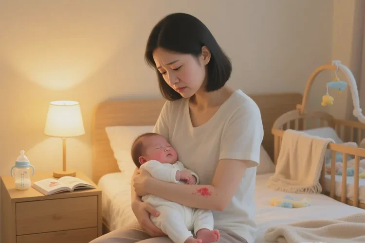 哺乳期妈妈手臂经常起湿疹能治愈吗(图1)