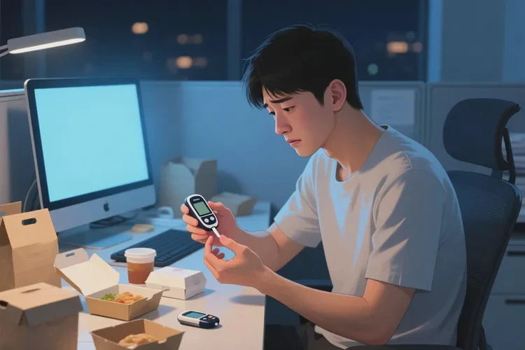 29岁晚餐血糖19点2是怎么回事(图1)