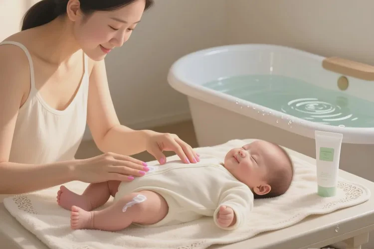 婴幼儿大腿长湿疹能不能治愈(图1)