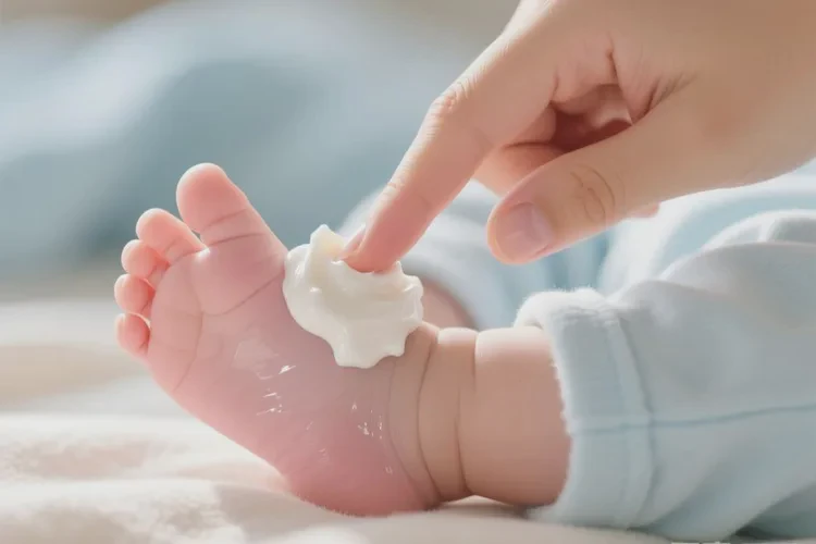 新生儿脚上容易起湿疹能治愈吗(图2)