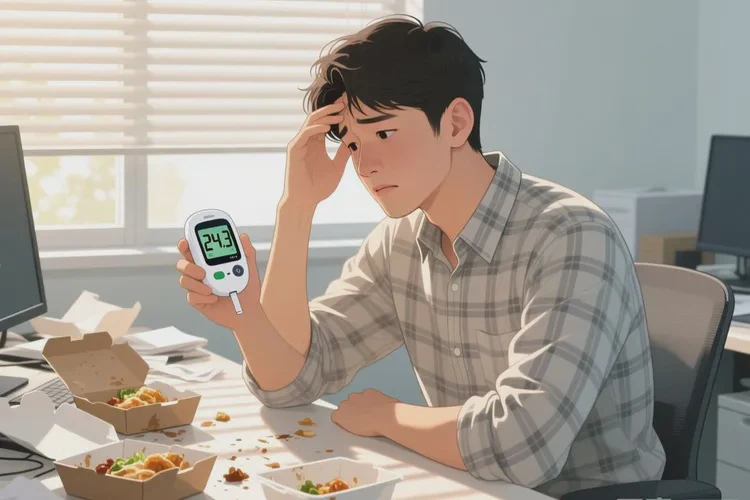 29岁早餐血糖24.3是怎么回事(图1)