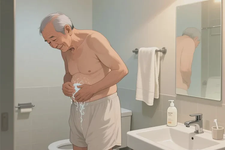 高龄老人肚子上偶尔起湿疹能治愈吗(图2)