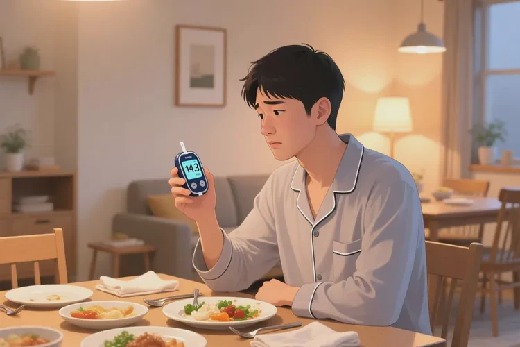 29岁晚餐血糖14点3是怎么回事(图1)