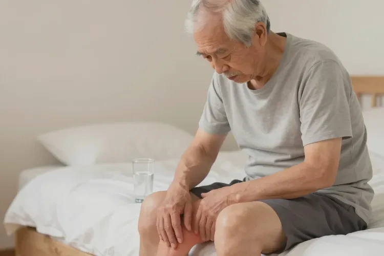 高龄老人大腿上偶尔长湿疹能治愈吗(图1)