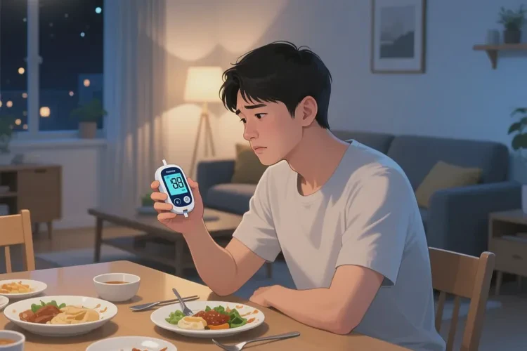 29岁晚餐血糖4.1是怎么回事(图1)