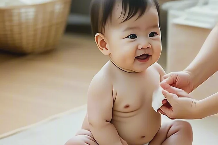 幼儿屁股上有湿疹能治愈吗(图3)