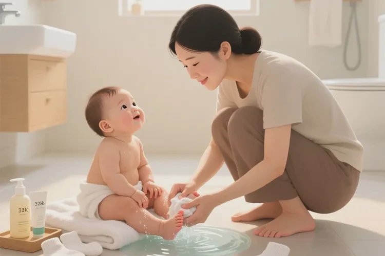 宝宝脚上经常起湿疹能不能治愈(图1)