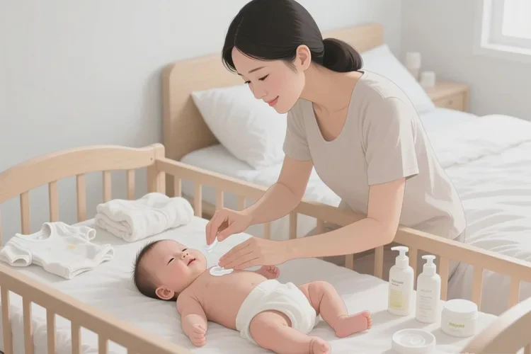 宝宝脸上容易长湿疹能不能治愈(图1)