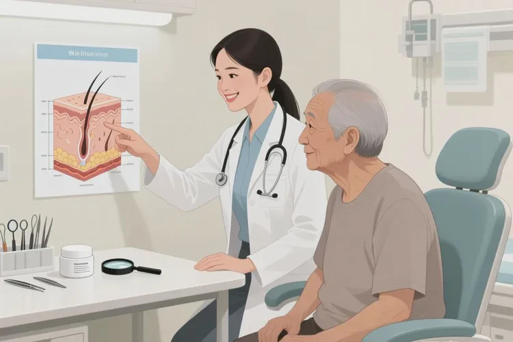 高龄老人脸上有湿疹能治愈吗(图4)