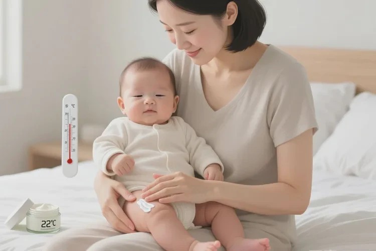 婴幼儿大腿出现湿疹能不能治愈(图1)