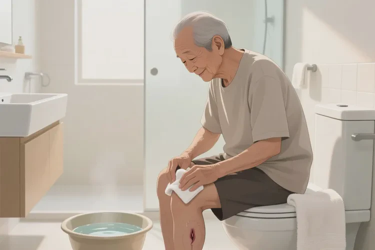 高龄老人肛周偶尔起湿疹能治愈吗(图1)