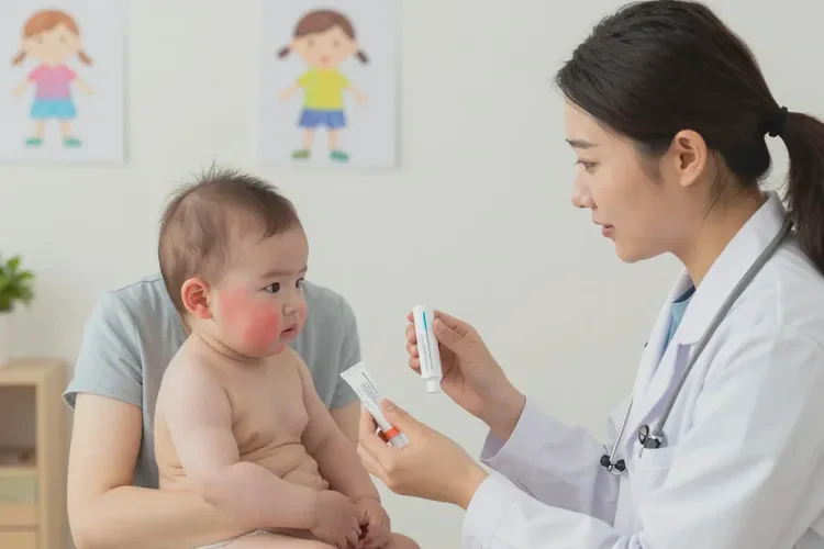 幼儿脖子有湿疹能治愈吗(图2)