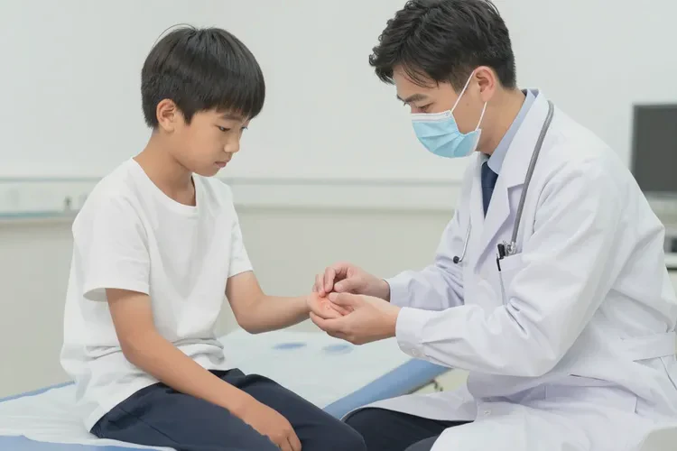 中学生手上偶尔长湿疹能治愈吗(图4)