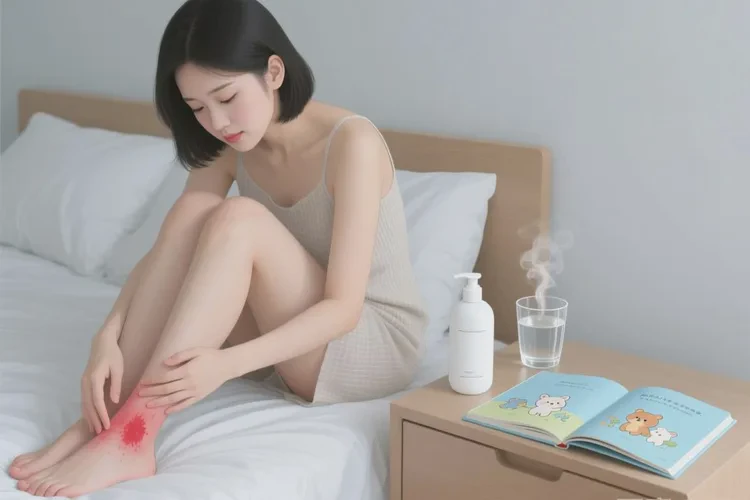 哺乳期妈妈小腿经常起湿疹能治愈吗(图2)