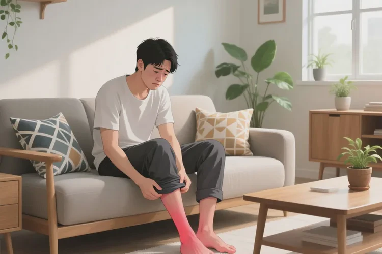 男人小腿上容易长湿疹能治愈吗(图1)