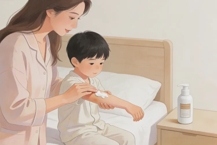 小学生手臂上出湿疹能治愈吗(图1)