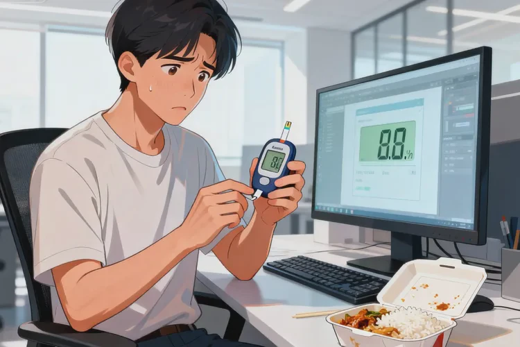 29岁中餐血糖7点4是怎么回事(图1)