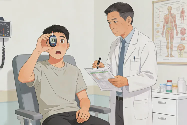 28岁中午血糖12点1是怎么回事(图1)