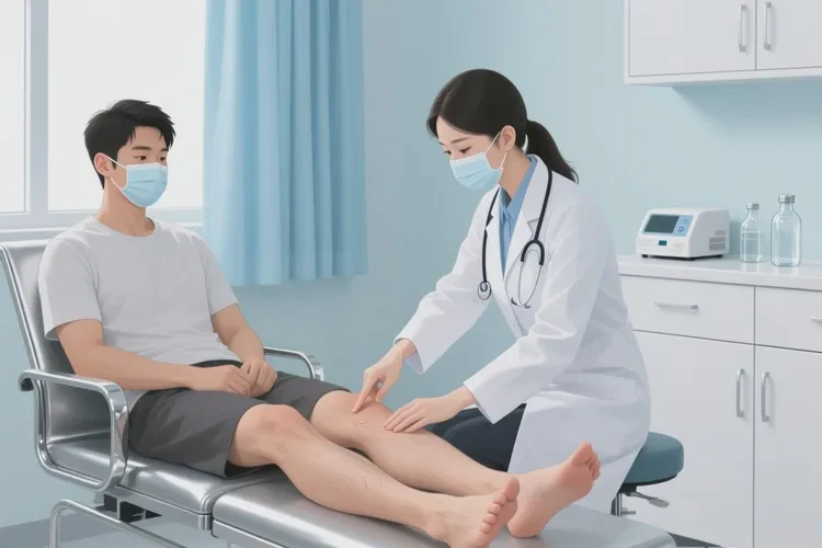 男性小腿上偶尔长湿疹能治愈吗(图4)