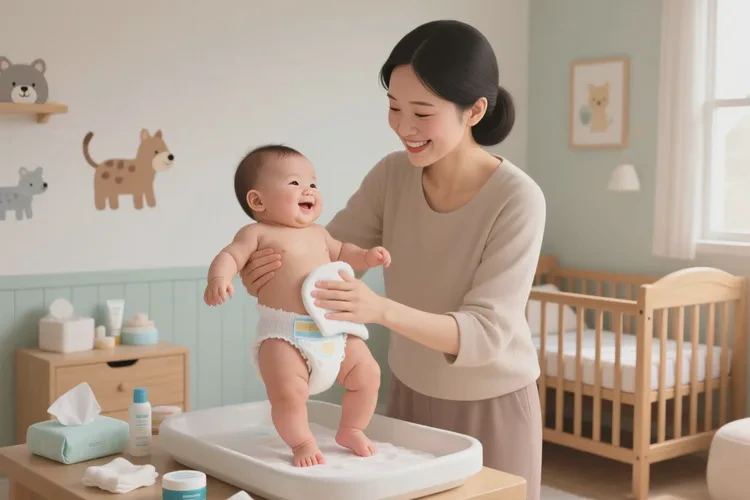 宝宝屁股上容易长湿疹能不能治愈(图1)