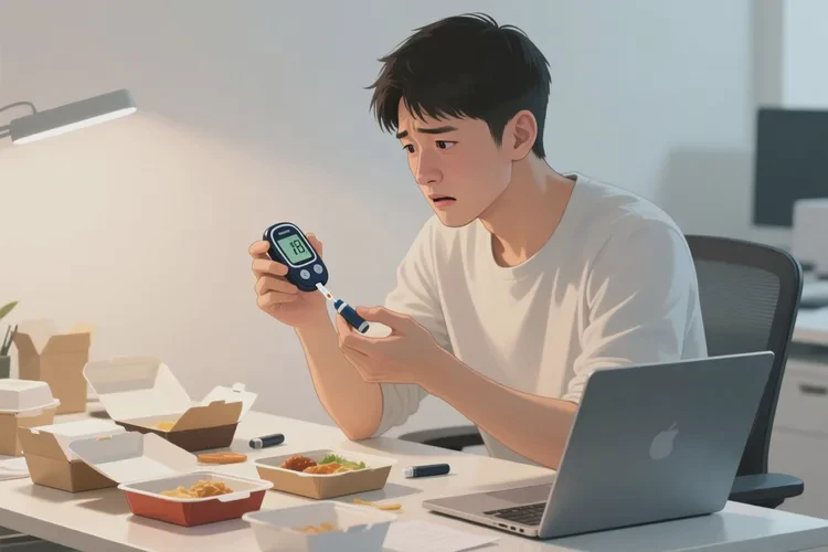 28岁中午血糖20点8是怎么回事(图1)