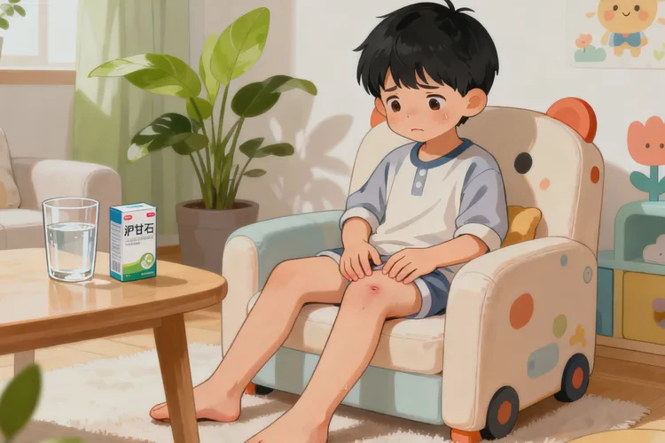 小儿大腿偶尔长湿疹能治愈吗(图2)