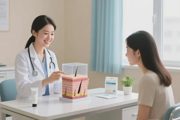 女性脸上容易起湿疹能治愈吗(图2)