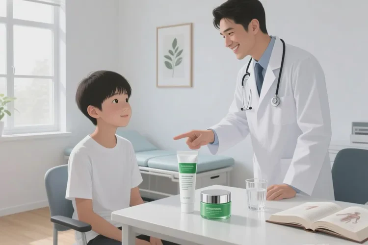 中学生面部长湿疹能治愈吗(图3)