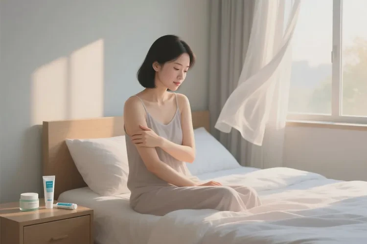 哺乳期妈妈四肢出现湿疹能治愈吗(图1)