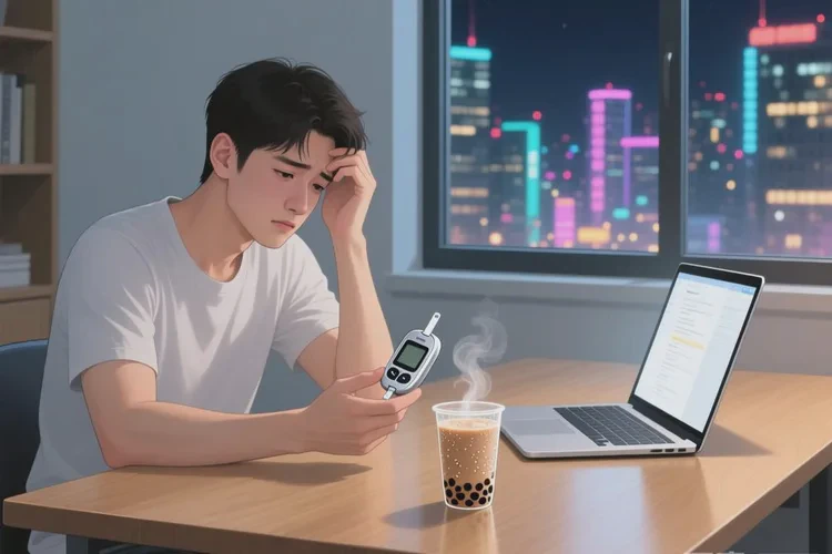 28岁晚上血糖13点5是怎么回事(图1)