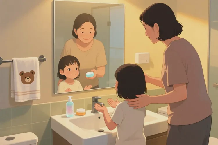 新生儿面部出湿疹能治愈吗(图4)