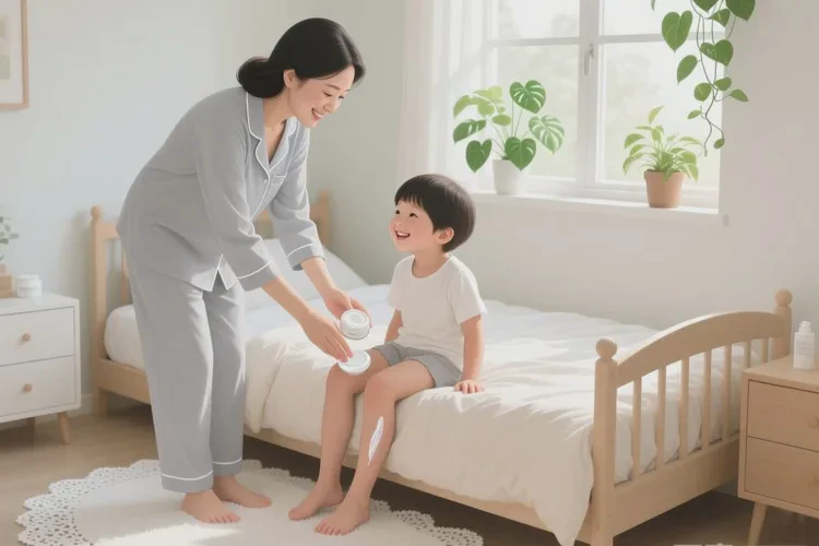 孩子大腿容易起湿疹能不能治愈(图1)