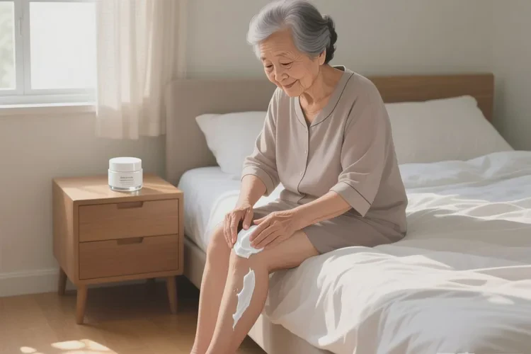 高龄老人大腿有湿疹能治愈吗(图1)