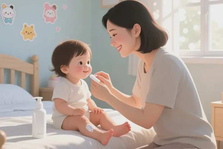 小孩小腿上有湿疹能不能治愈(图1)