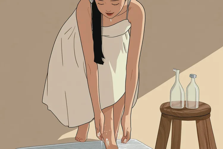 女人脚上容易起湿疹能治愈吗(图1)