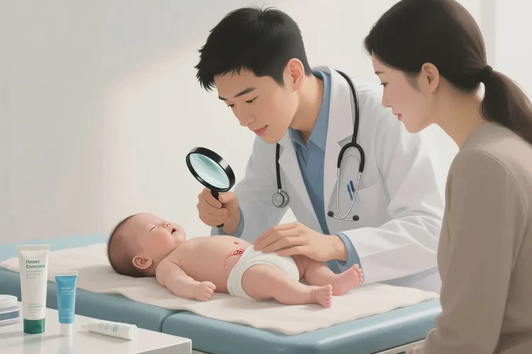 小儿肛周偶尔起湿疹能治愈吗(图2)