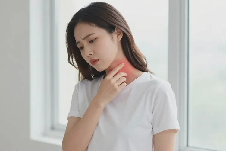 女生脖子上出湿疹能治愈吗(图1)