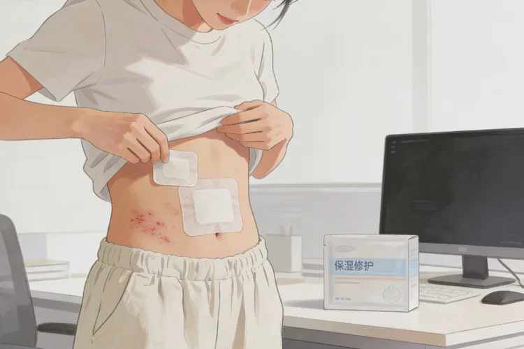 青年人肚子长湿疹能治愈吗(图1)