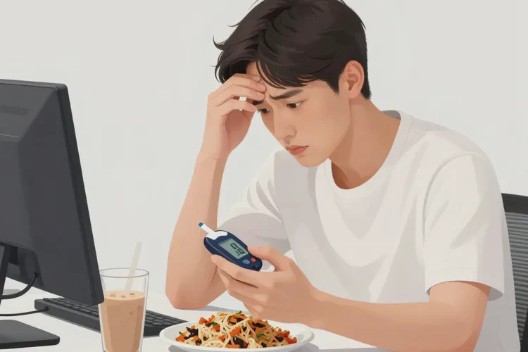 29岁中餐血糖27.4是怎么回事(图1)