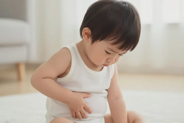 小儿肚子上长湿疹能治愈吗(图1)