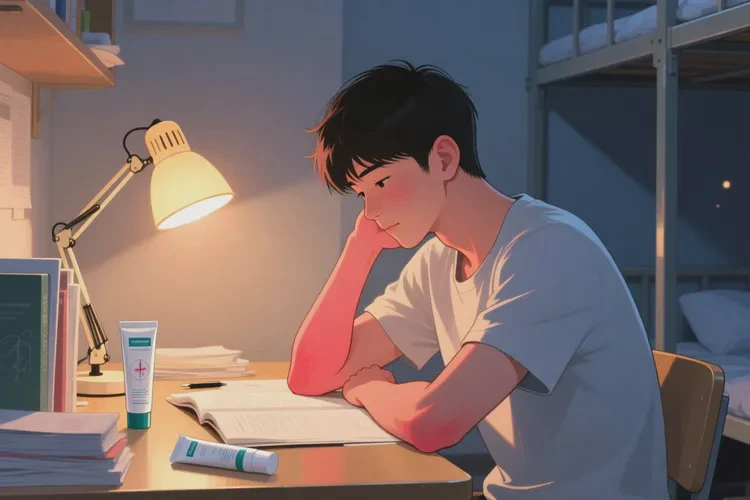 大学生四肢经常长湿疹能治愈吗(图1)