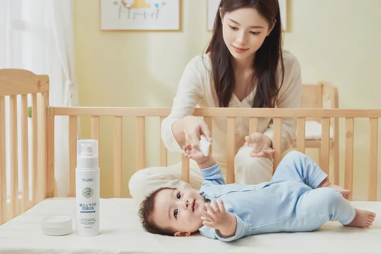 新生儿肚子容易起湿疹能治愈吗(图1)