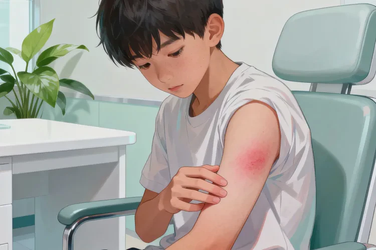 中学生身上有湿疹能治愈吗(图1)