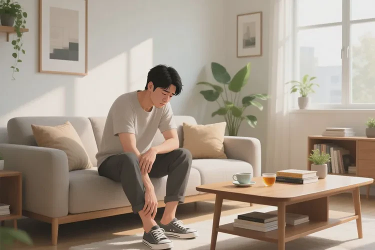 男人脚上偶尔长湿疹能治愈吗(图1)