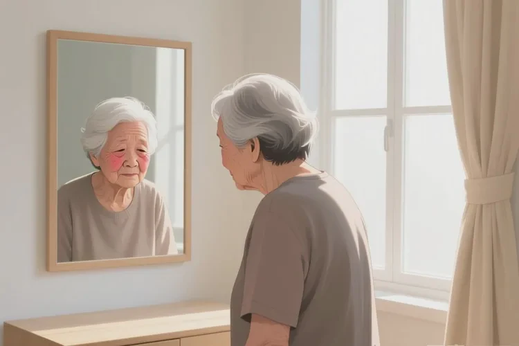 老年人脸上出现湿疹能治愈吗(图1)