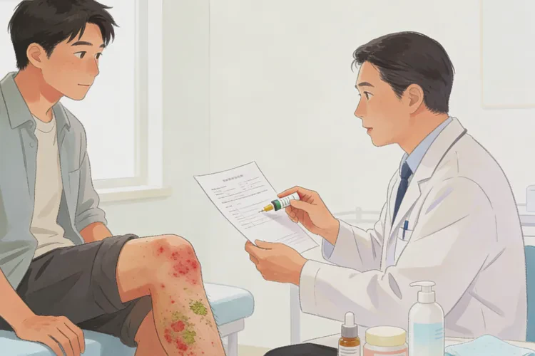 男生小腿起湿疹能治愈吗(图4)